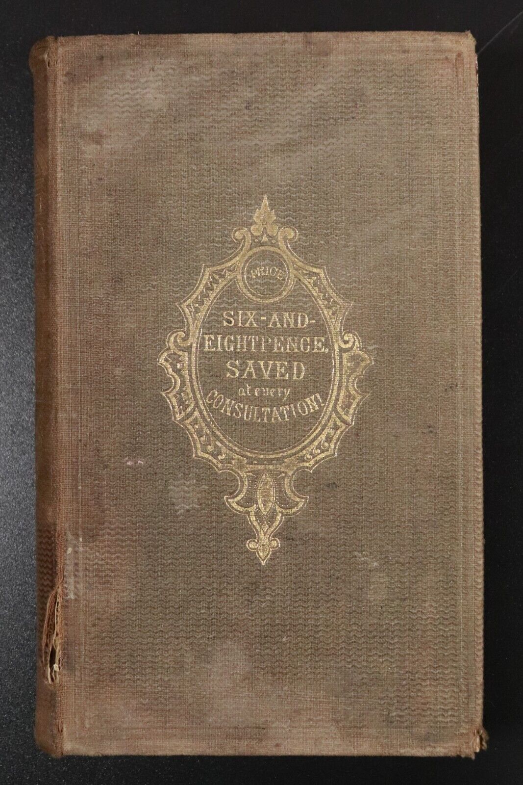 1863 Every Man's Own Lawyer by A. Barrister Antiquarian Legal Reference Book