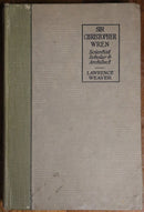 1923 Sir Christopher Wren: Scientist Scholar & Architect Antique Reference Book-2