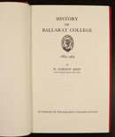 1964 History Of Ballarat College by W. Gordon Mein Australian Local History Book-3