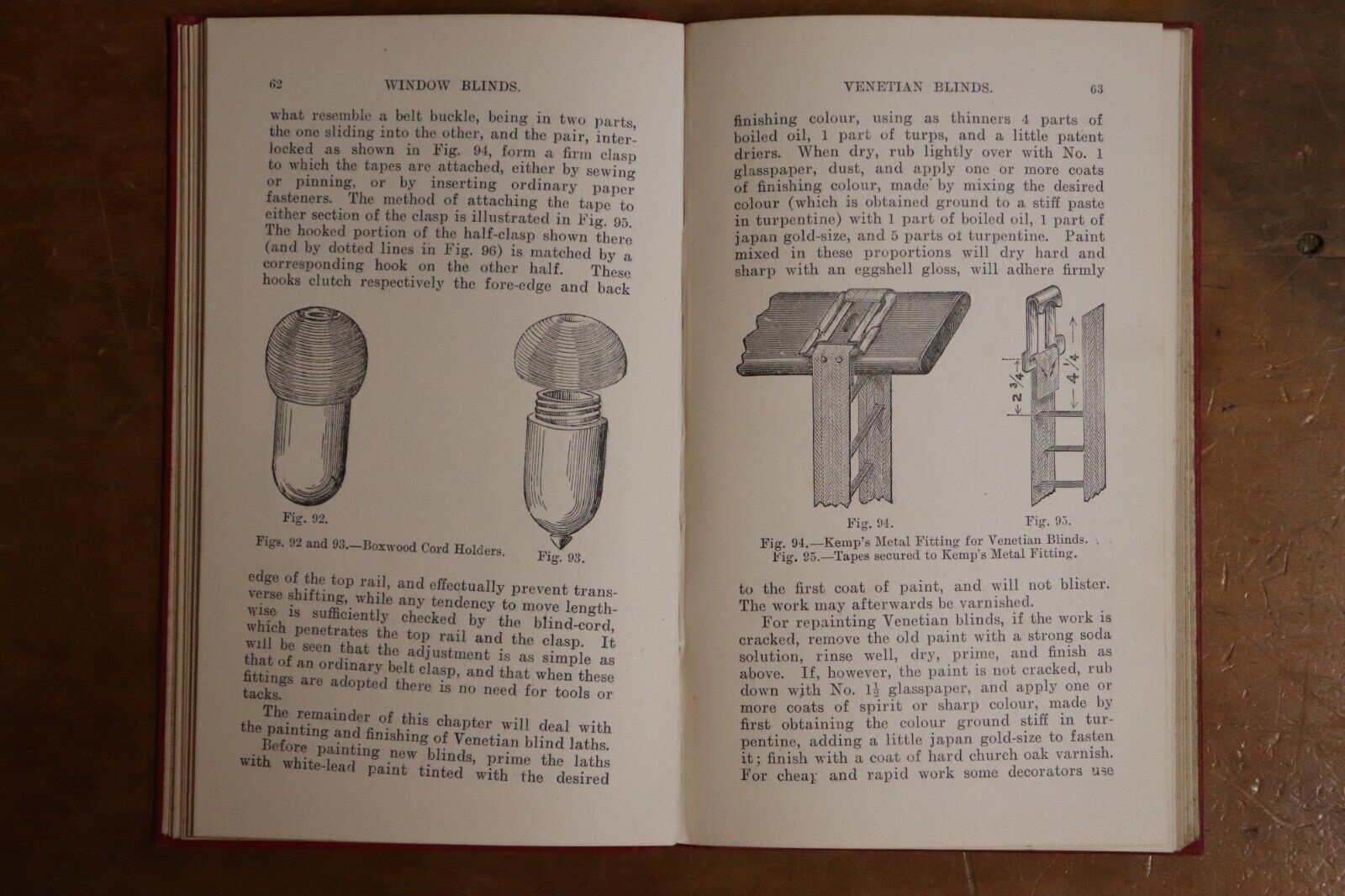 1907 Window Blinds: Their Making and Fixing Scarce AntiqueHome Decoration Book