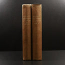 1877 2vol Harrison's Description Of England Antique British History Book Set-23