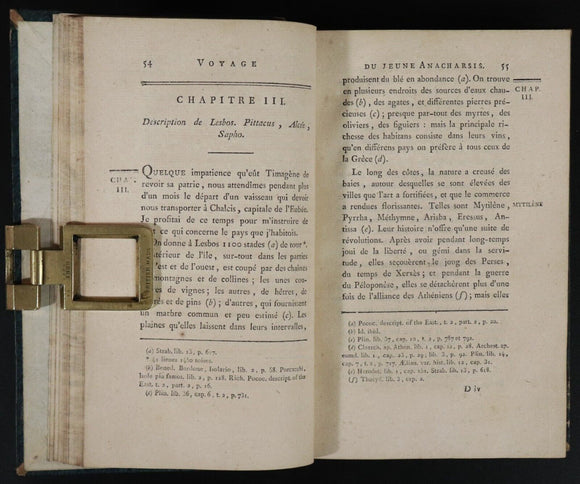 1790 6vol Voyage De Jeune Anacharsis En Grece Antiquarian History Books