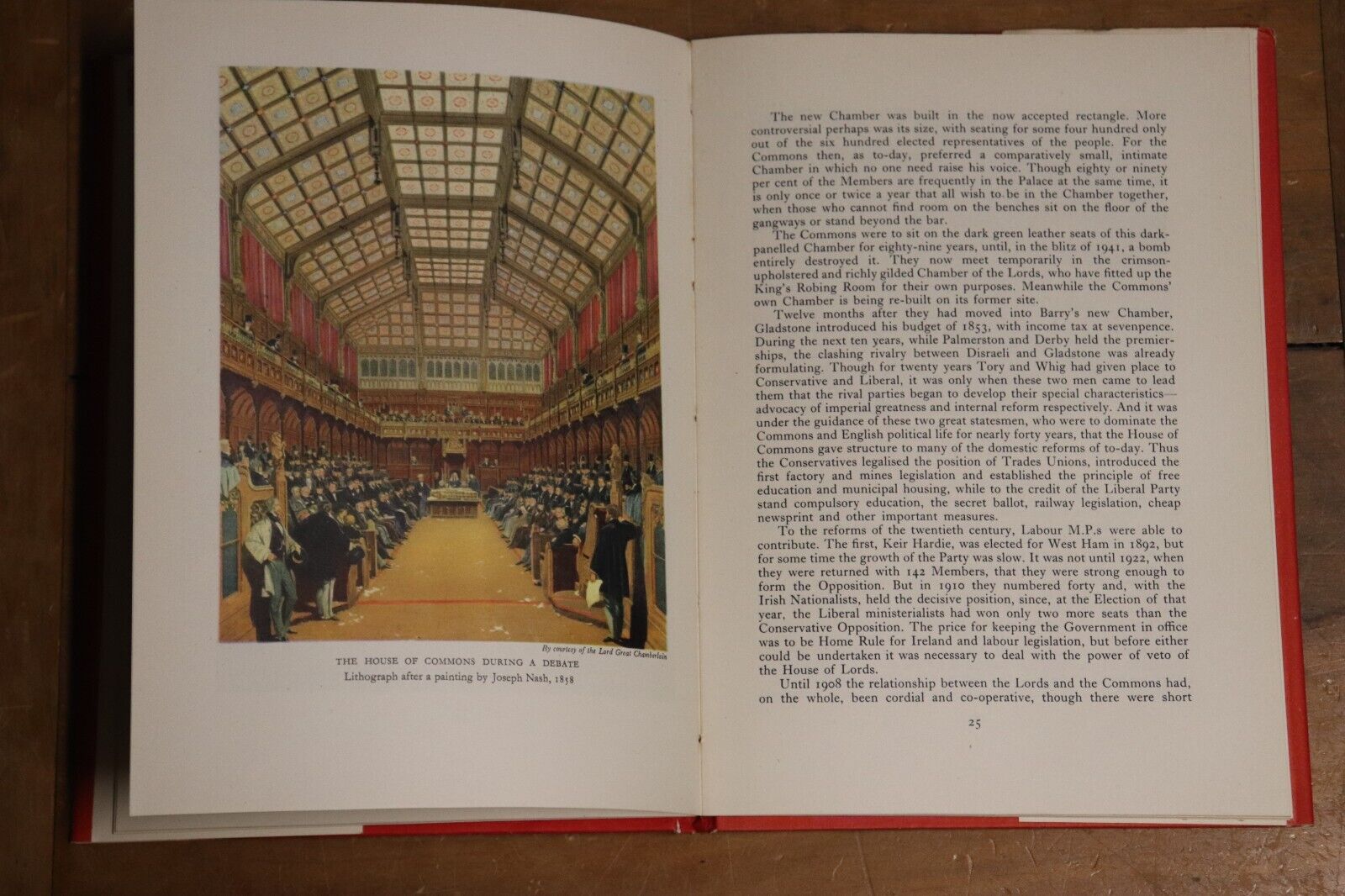 1947 Britain In Pictures - The House Of Commons Antique British History Book