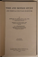 1940 Time & Motion Study: Formulas For Wage Incentives Reference Book-2