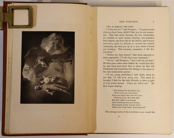 1876 Tales From Shakespeare: Charles & Mary Lamb Antique Literature Book