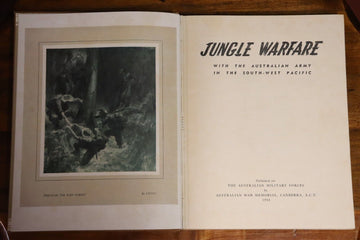 1941 Active Service Khaki & Green Jungle Warfare Australian WW2 Military Books - 0