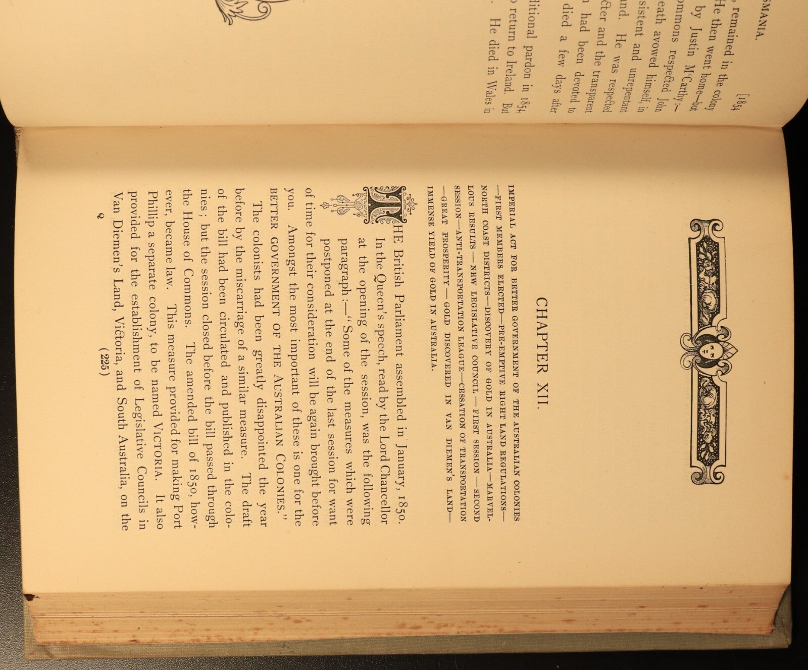 1884 History Of Tasmania From 1642 Antique Australian History Book Aboriginal