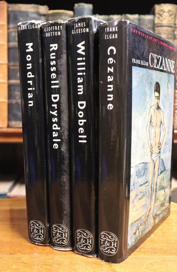1969 4vol The World Of Art Library Vintage Art Book Mondrian Cezanne Dobell etc