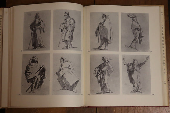 1960 Tiepolo Drawings In The Victoria & Albert Museum Antique British Art Book