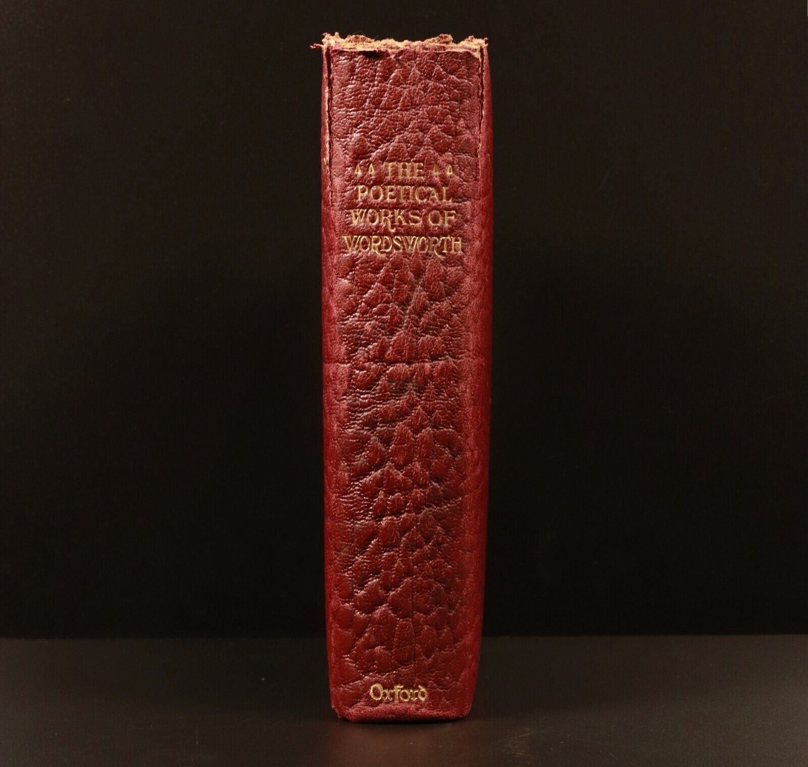 1928 The Poetical Works Of Wordsworth Antique Poetry Book Editor T. Hutchinson