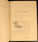1891 Angling Sketches by Andrew Lang + Burn-Murdoch Antique Anglers Art Book-7