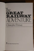 1983 The Great Railway Adventure by  C Portway 1st Edition Railway Book-2