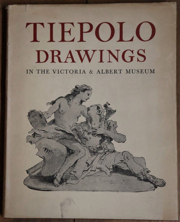 1960 Tiepolo Drawings In The Victoria & Albert Museum Antique British Art Book