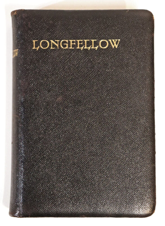 c1900 The Poetical Works Of Henry Longfellow Antique American Poetry Book
