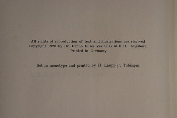 1928 The Holy City Of Treves by Egid Beitz Antique German History Book