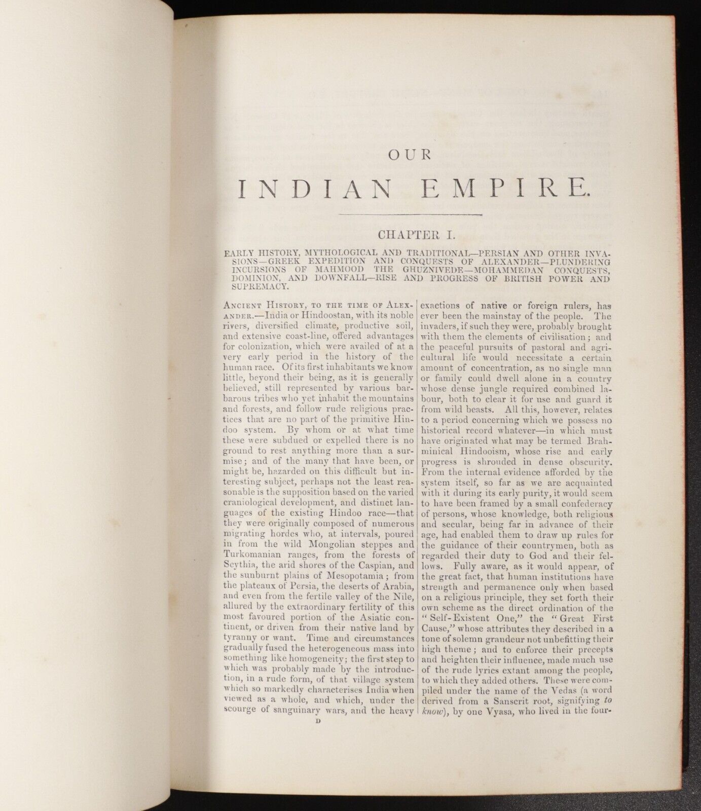 c1880 3vol Our Indian Empire by R Montgomery Martin Antiquarian History Book Set