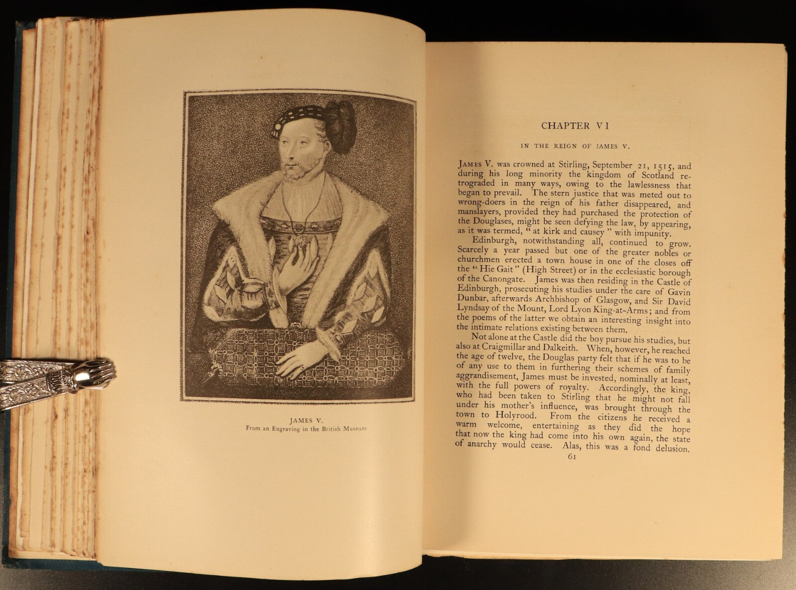 1904 Edinburgh & Its Story by Oliphant Smeaton Antique Scottish History Book