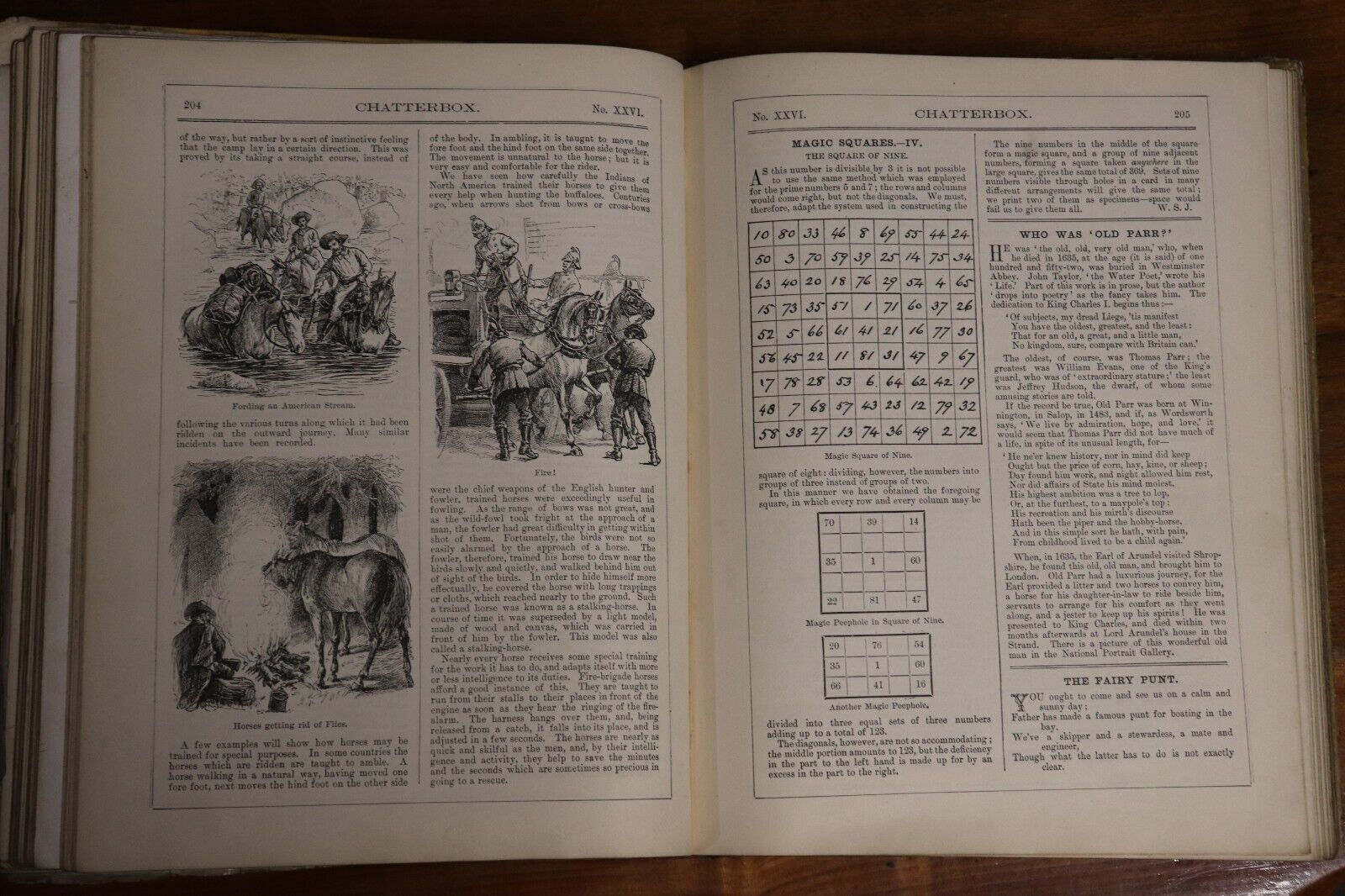 1909 Chatterbox Antique British Childrens History & Fiction Book Illustrated