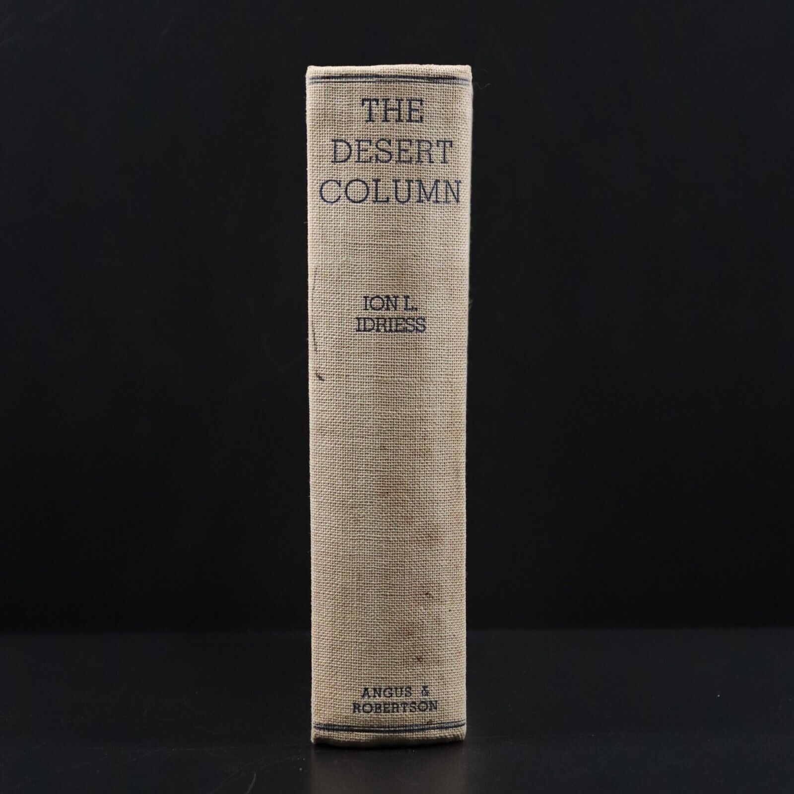 1936 The Desert Column by Ion L. Idriess Antique WW1 Anzac Military Book