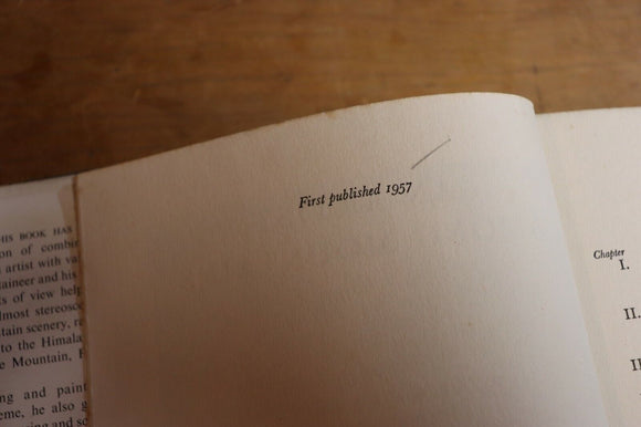 1957 An Artist Among Mountains Victor Coverley Price British Art History Book