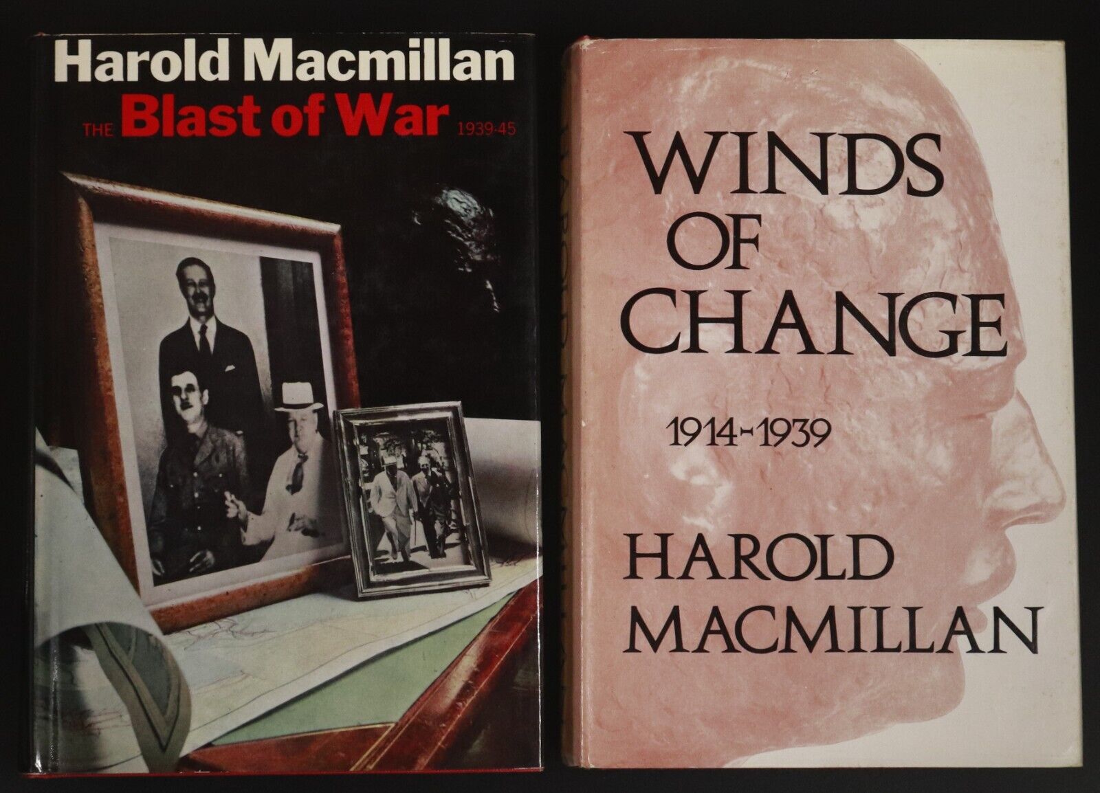 1966 2vol Harold MacMillan - Winds Of Change Blast Of War Military History Books