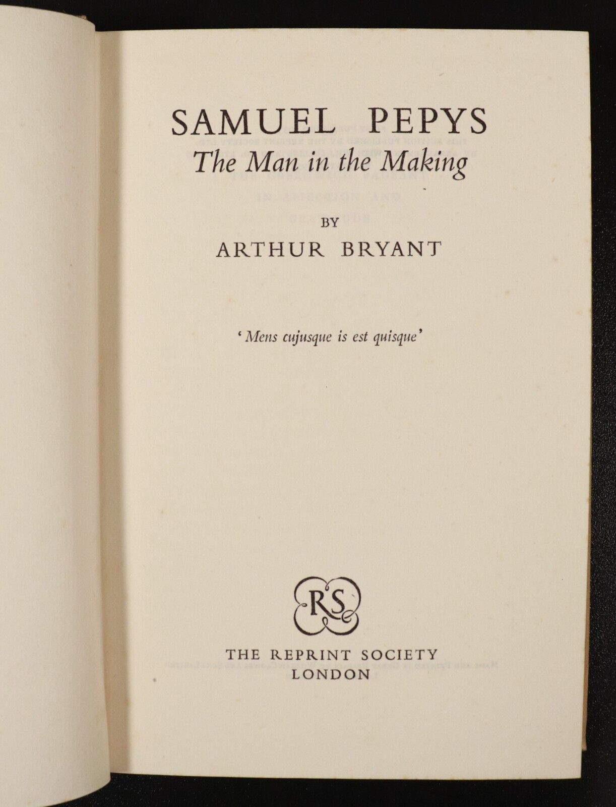 1952 3vol Samuel Pepys by Arthur Bryant British History Books Reprint Society