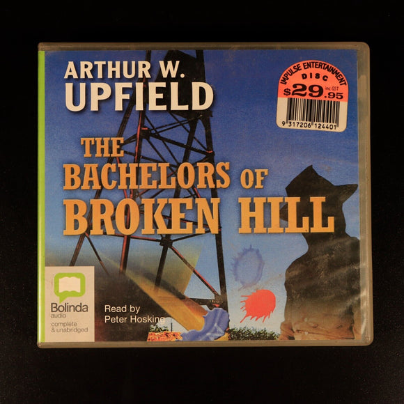 Bachelors Of Broken Hill Arthur Upfield Australian Fiction Book Audio CD Bolinda