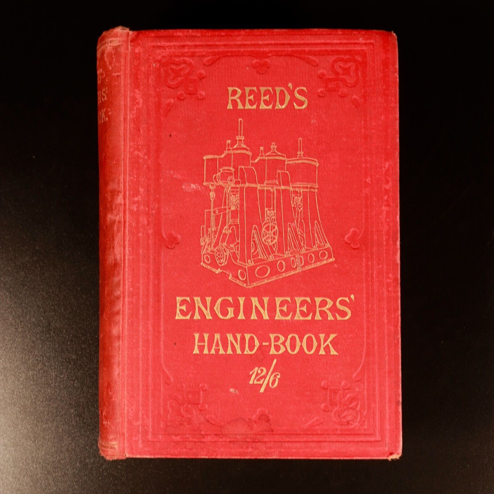 1891 Reed's Engineers Handbook Marine Board WH Thorn Antique Engineering Book