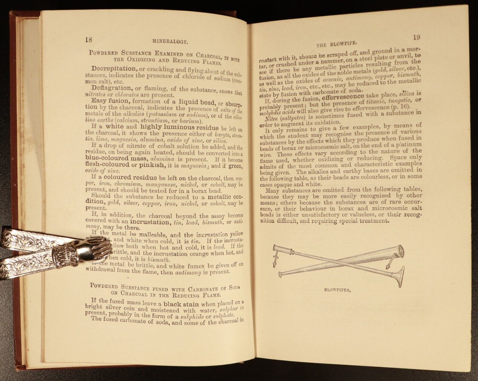 c1897 Elements Of Mineralogy by F. Rutley Antique Murby's Science Series Book