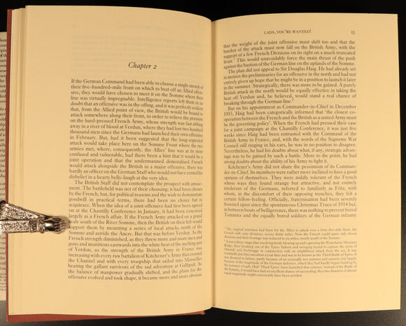 Somme by Lyn Macdonald 1983 1st Edition British Military History Book WW1