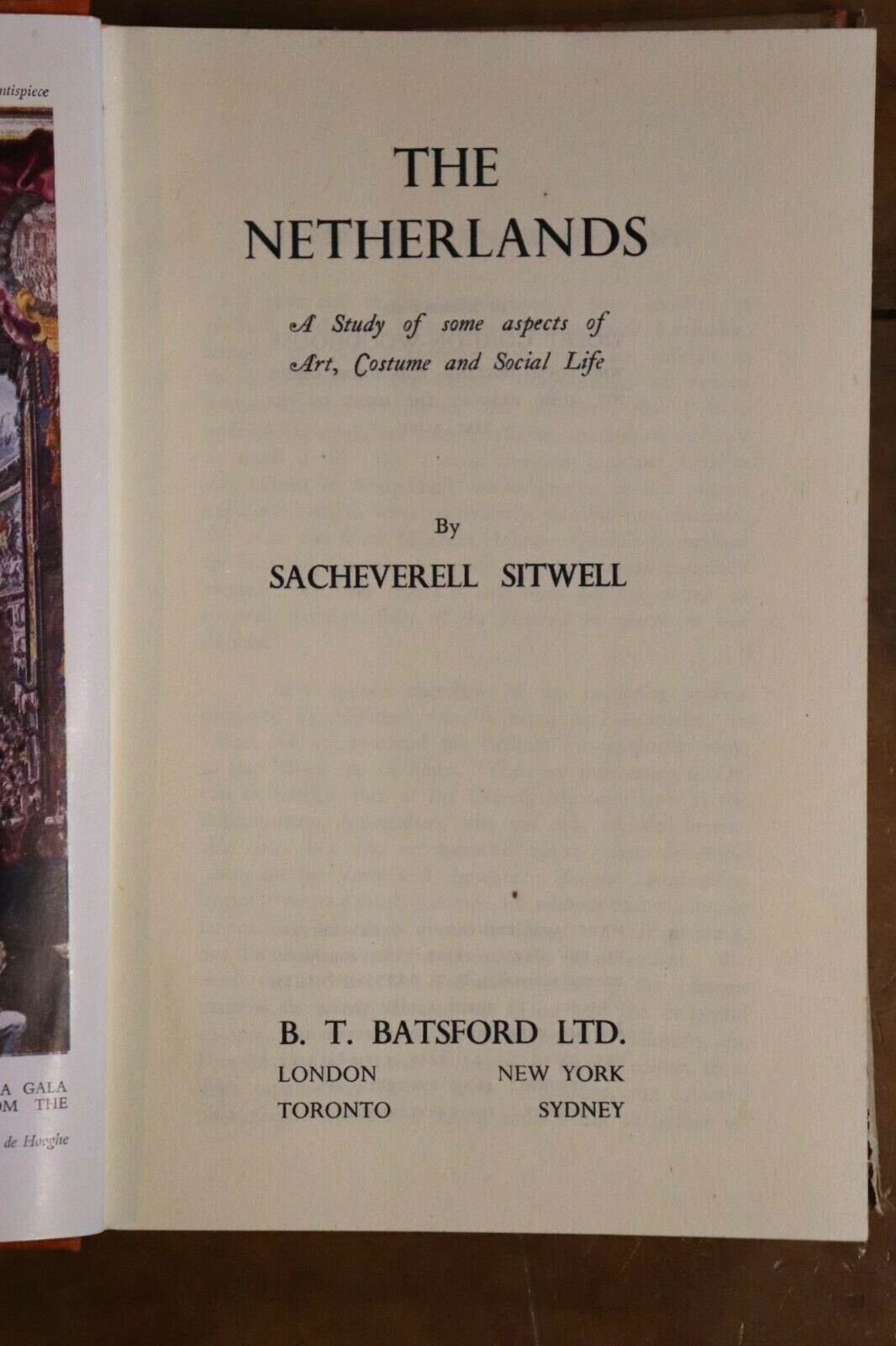 c1948 The Netherlands by Sachaverell Sitwell Antique Dutch History Book - 0