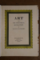 1947 Art And The Industrial Revolution Francis K. Klingender Art & History Book-2