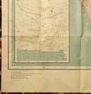 1945 Road Map Of India Antique Map Travel Book Survey Of India 112cm x 79cm-5