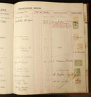 1942 Australian WW2 Era Melbourne Secondhand Dealers Purchase Records Book RARE-13