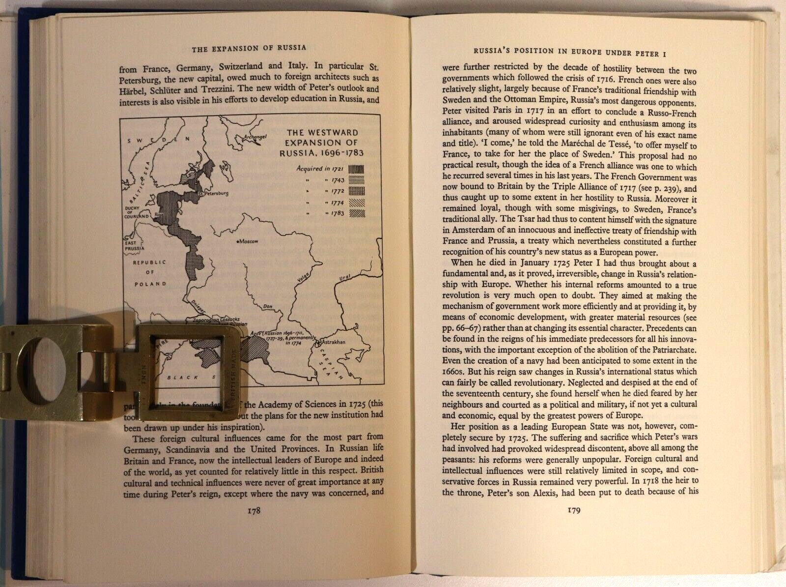 1968 Europe In The Eighteenth Century Vintage British History Book
