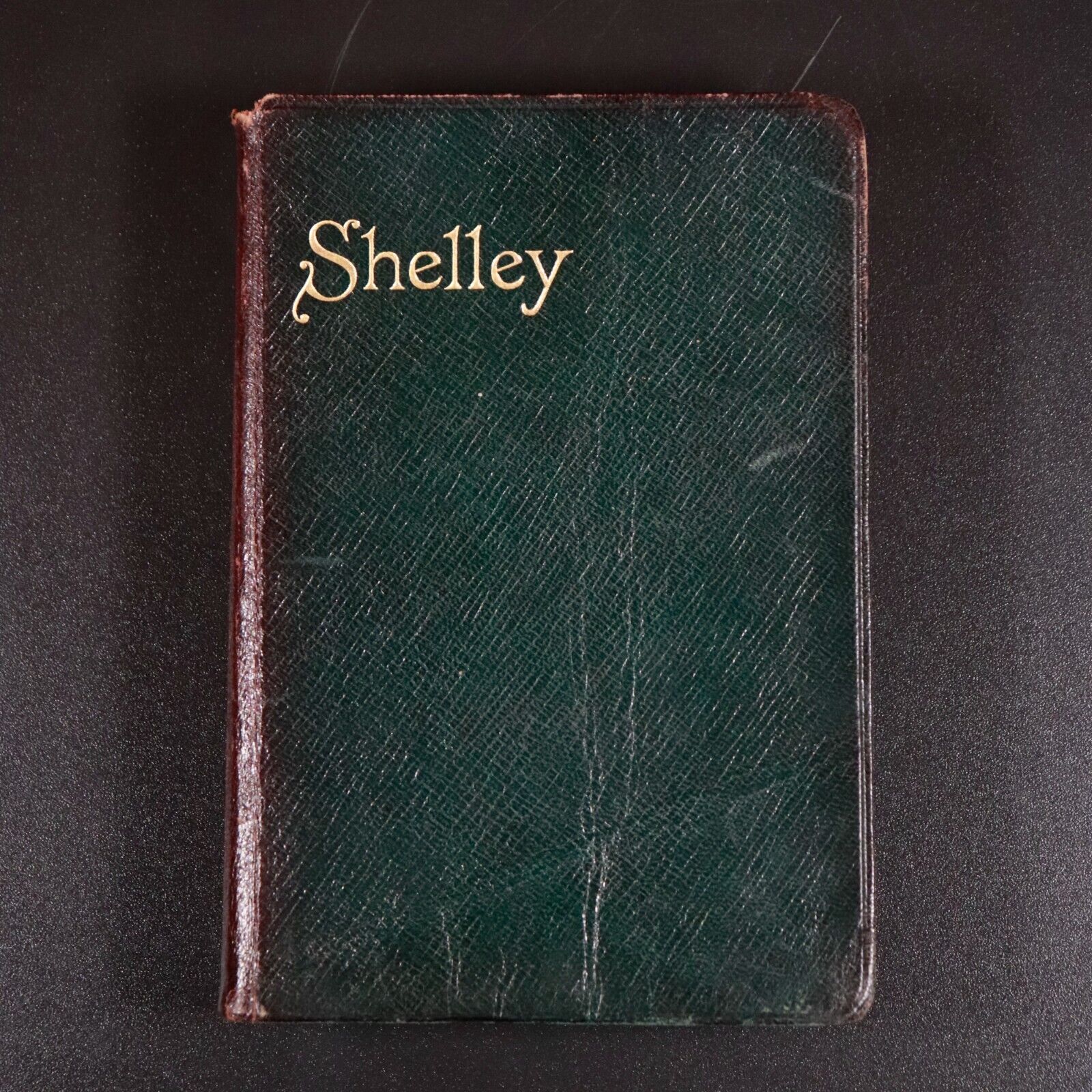 1921 The Poetical Works Of Percy Bysshe Shelley Antique Poetry Book Oxford Ed.