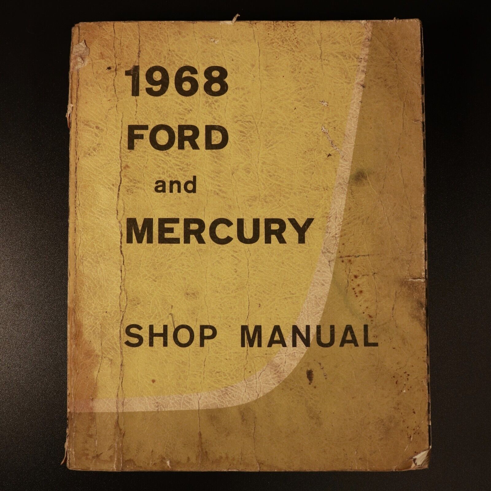 1968 Ford & Mercury Shop Manual Vintage Automotive Reference Book Michigan USA