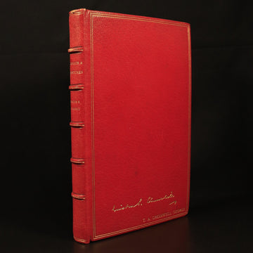 1947 Thoughts & Adventures by Winston Churchill Antique History Book Leather