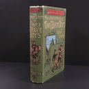 c1890 Adventures Of Two Brave Boys by G.A. Henty Antique Children's Book-1