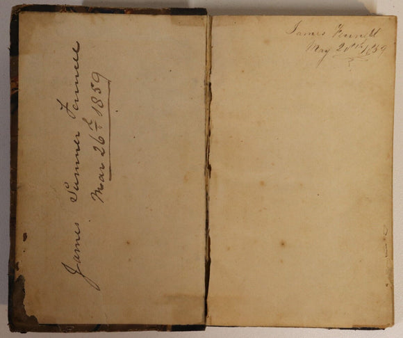 1852 The Smuggler by G.P.R. James Antique British Crime Fiction Book Literature