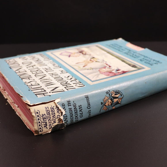 1954 Alice's Adventures In Wonderland L. Carroll Antique Fiction Book J. Tenniel