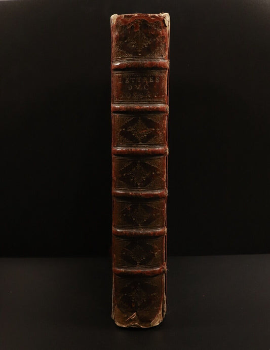 1626 Lettres De L'Illustrissime Cardinal D'Ossat Antiquarian French History Book