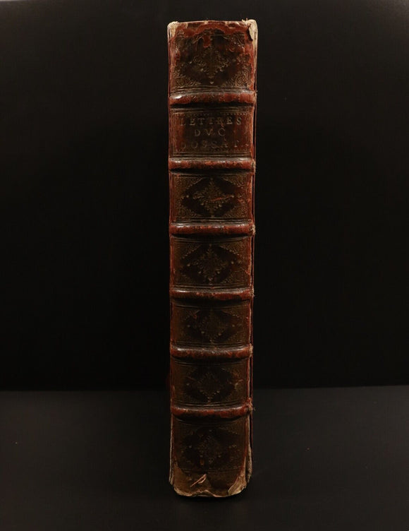 1626 Lettres De L'Illustrissime Cardinal D'Ossat Antiquarian French History Book