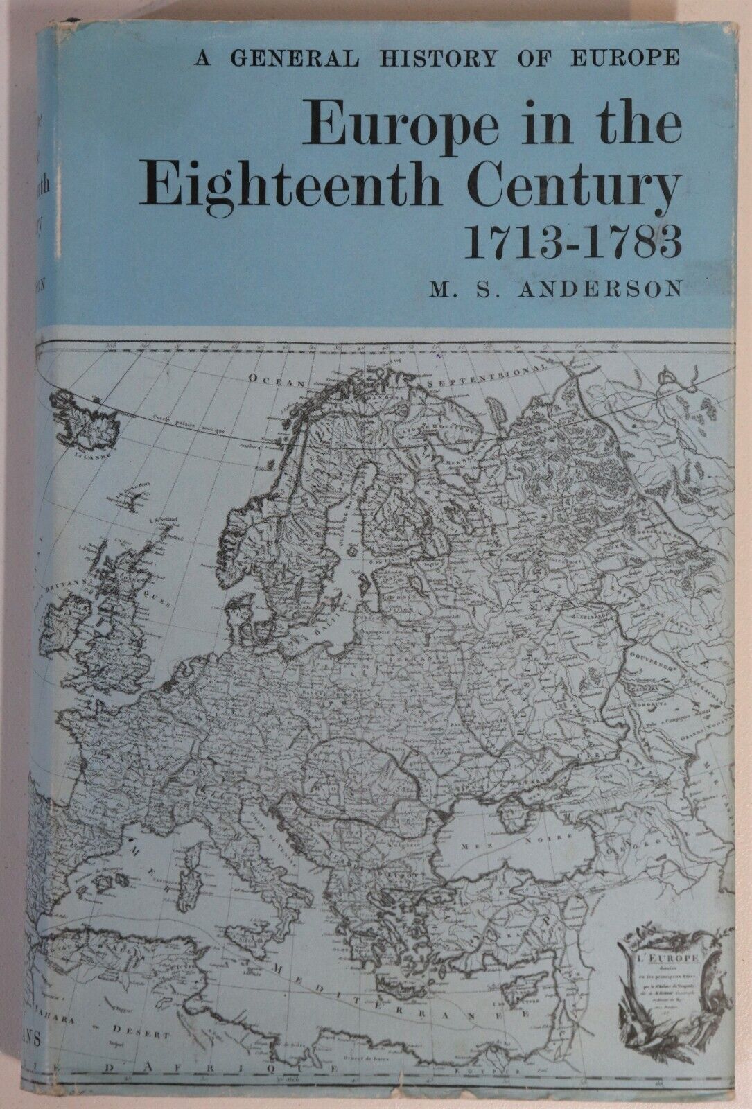 1968 Europe In The Eighteenth Century Vintage British History Book