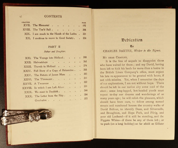 1918 2vol Kidnapped & Catriona by R.L. Stevenson Antique Literature Books