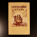 Leichhardt Letters by LL Politzer 1945 Australian History Antique Book 2nd Ed.-1