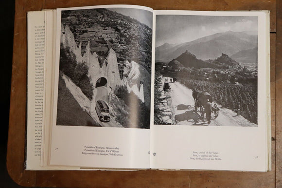 c1950 Switzerland La Suisse Die Schweiz R. Aldington Antique Swiss History Book