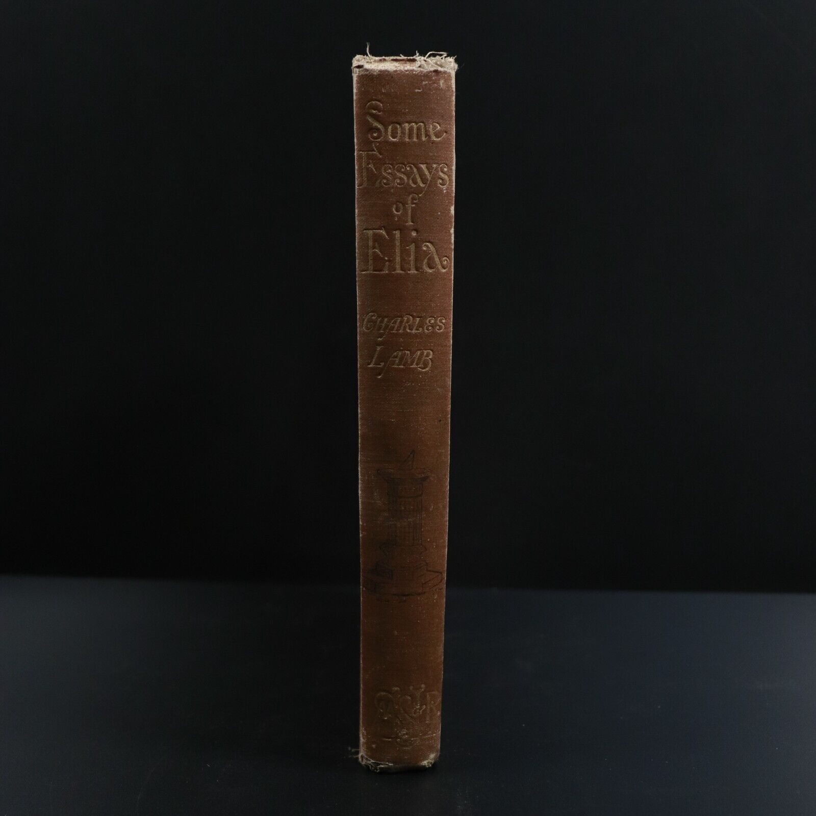 c1895 Some Essays Of Elia by Charles Lamb Antique British Literature Book