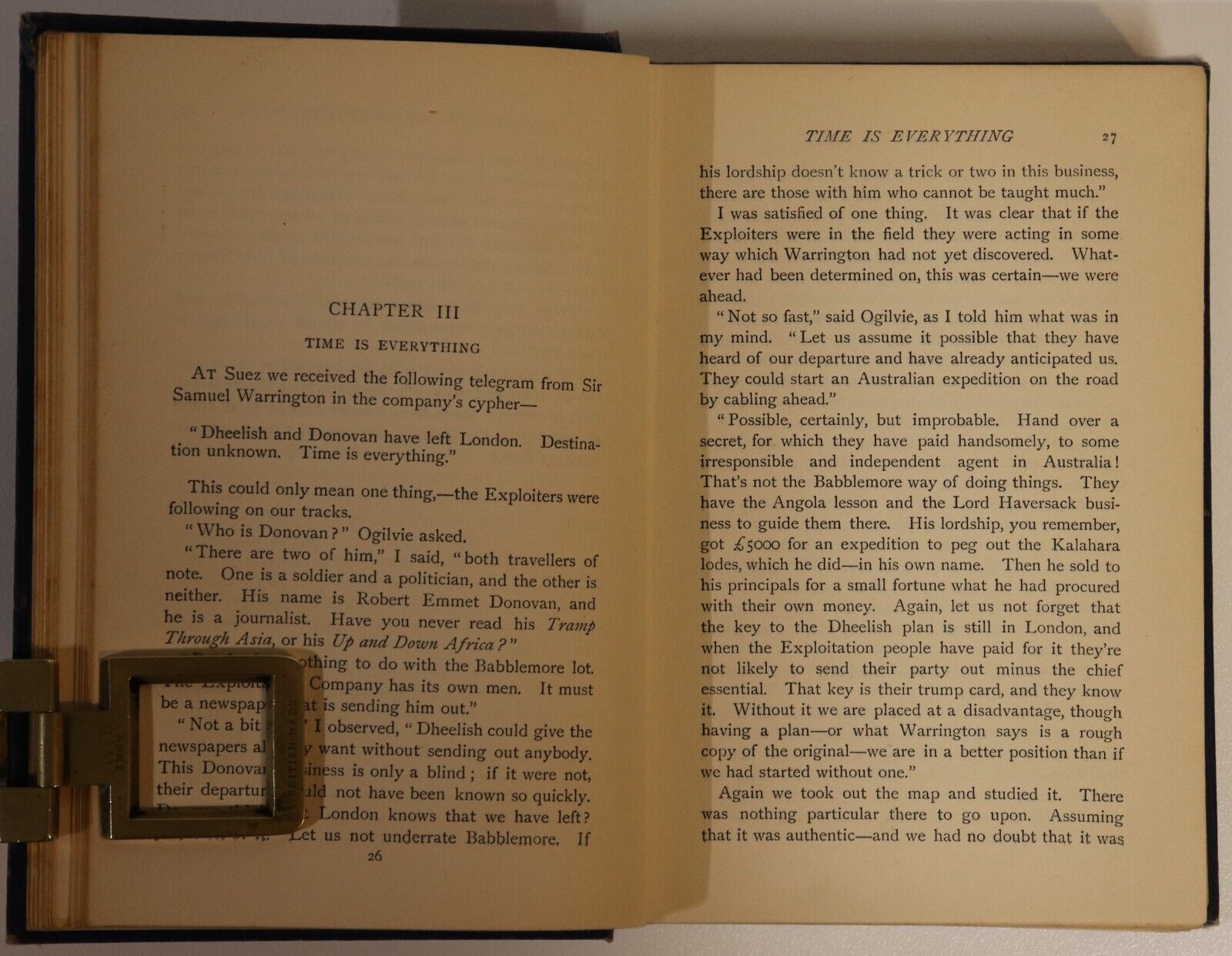 1901 The Warrigal's Well by D. MacDonald Antique Australian Fiction Book