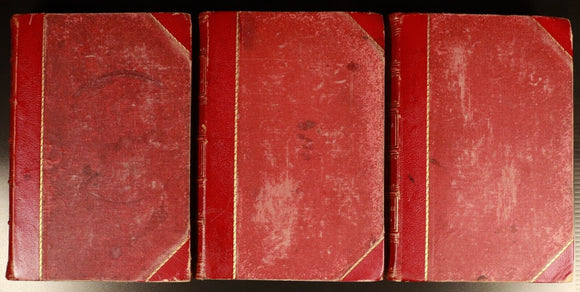 c1868 3vol Chambers's Encyclopaedia Antiquarian Reference Books Maps Australia